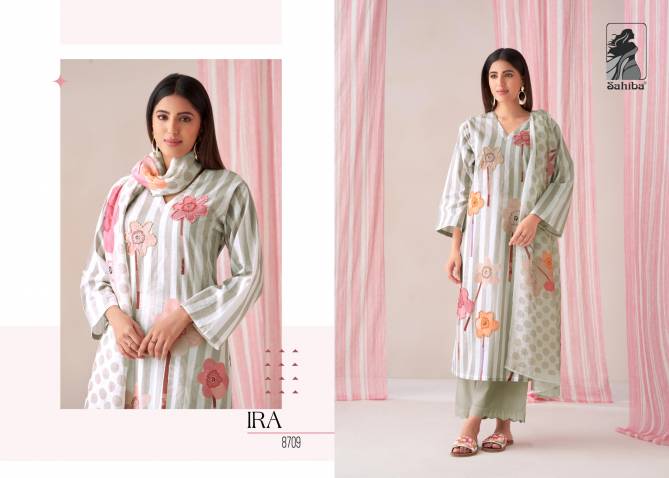 Ira By Sahiba Digital Printed Lawn Cotton Dress Material Wholesale Suppliers In Mumbai
